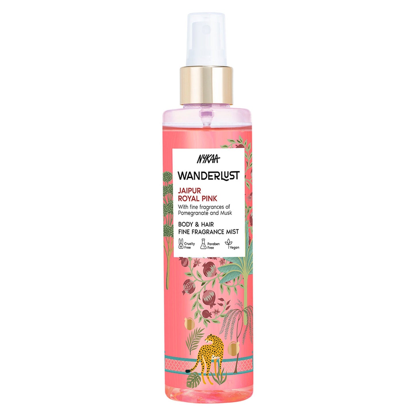 Wanderlust Fragrance Mist For Her - Royal Pink