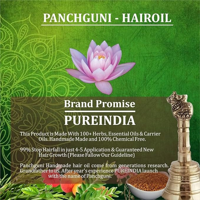 Pureindia Handmade Panchguni Hair-Oil - 100 ml