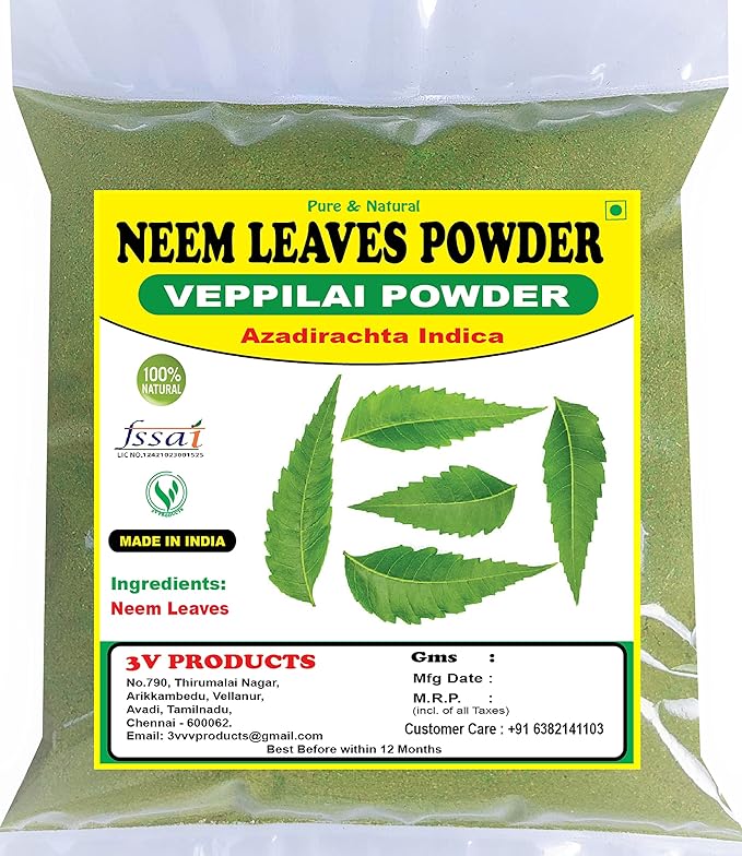 3V Products Neem leaves Powder - 50 gms