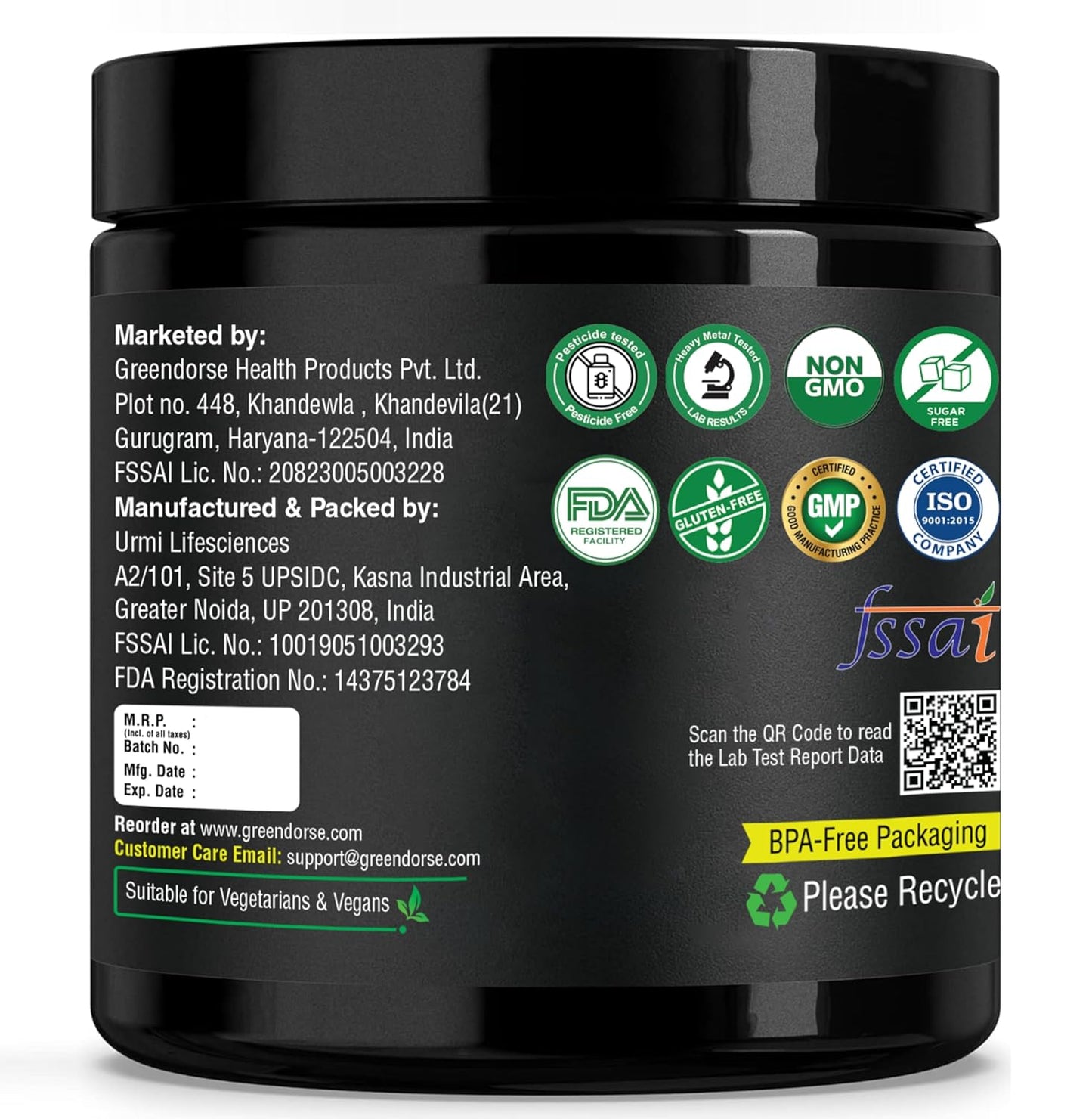 Greendorse Organic Akarkara Root Extract Powder - 30 Gms