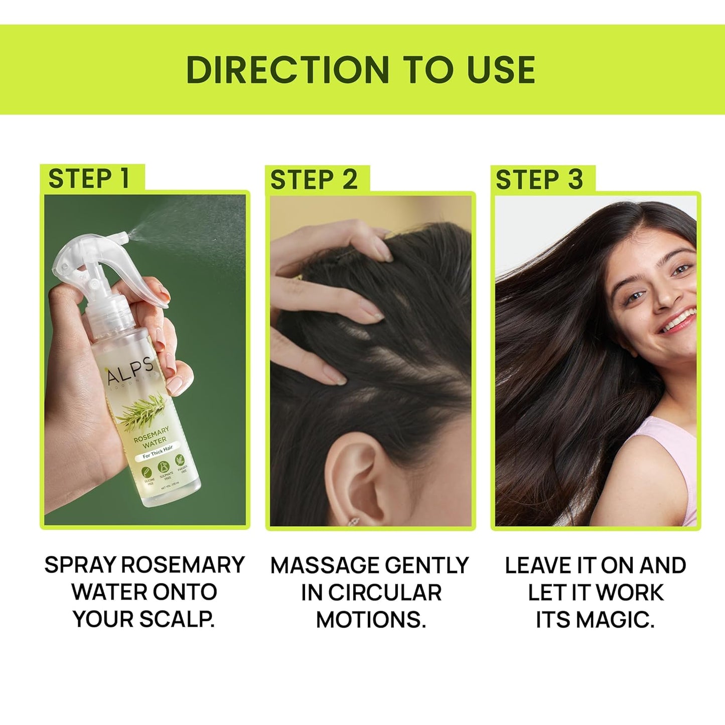 Alps Goodness Rosemary Water Spray For Hair Growth - 200 ml