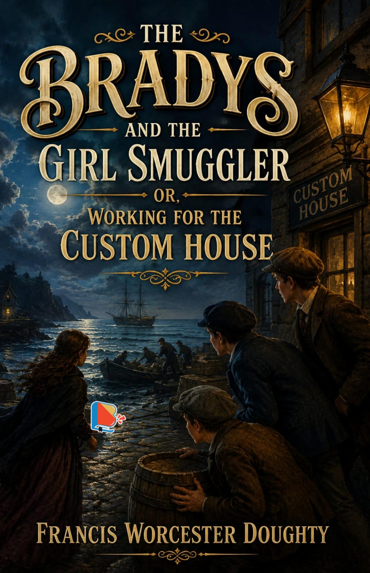 The Bradys and the Girl Smuggler or, Working for the Custom House (The Bradys Detective Series) - Francis Worcester Doughty