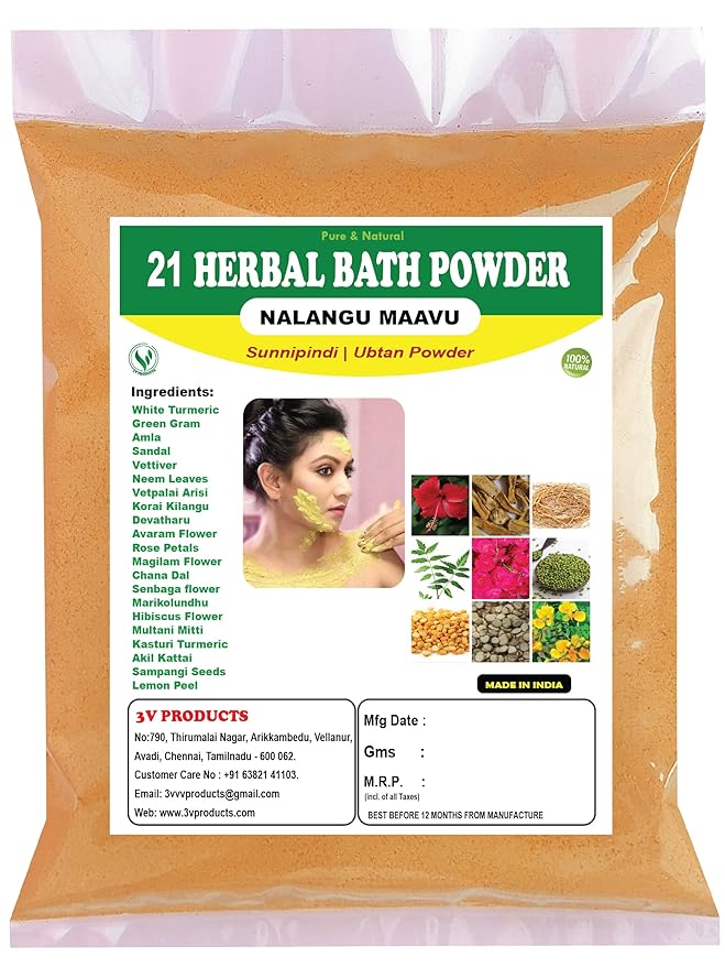 3V Products Herbal Bath Powder - 1 Kg