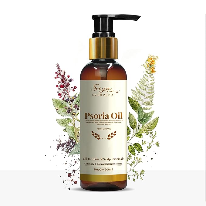 SiyaAyurveda Psoria Oil-Ayurvedic Psoriasis Treatment Oil - 100 ml