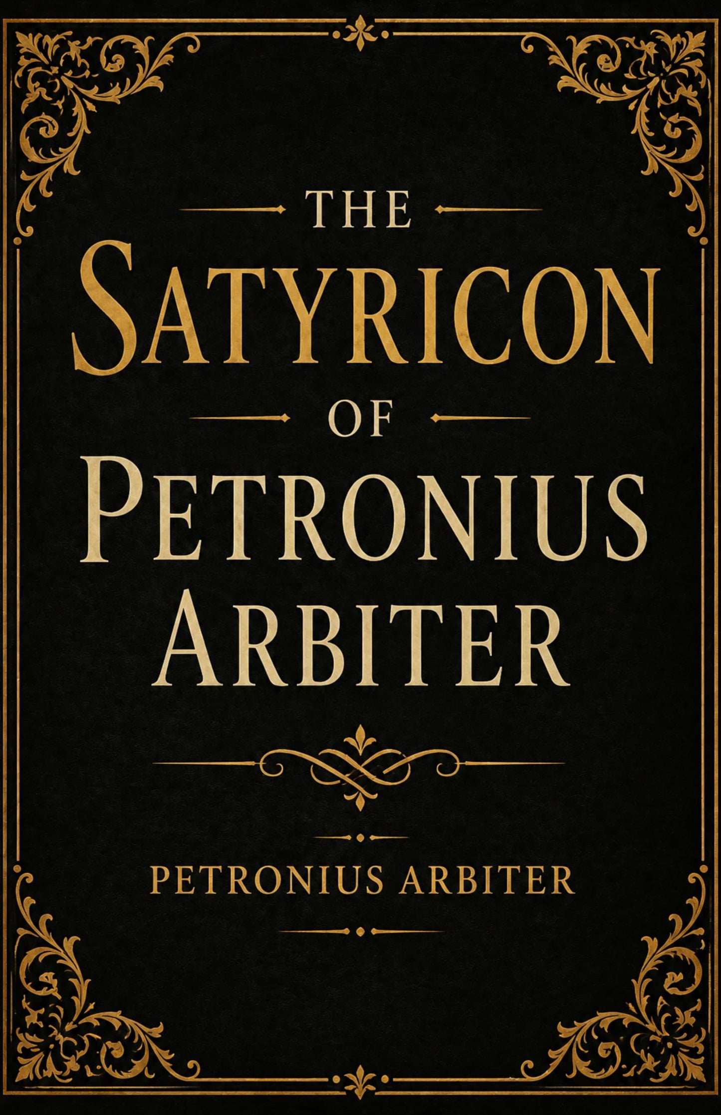 The Satyricon of Petronius Arbiter - Petronius Arbiter