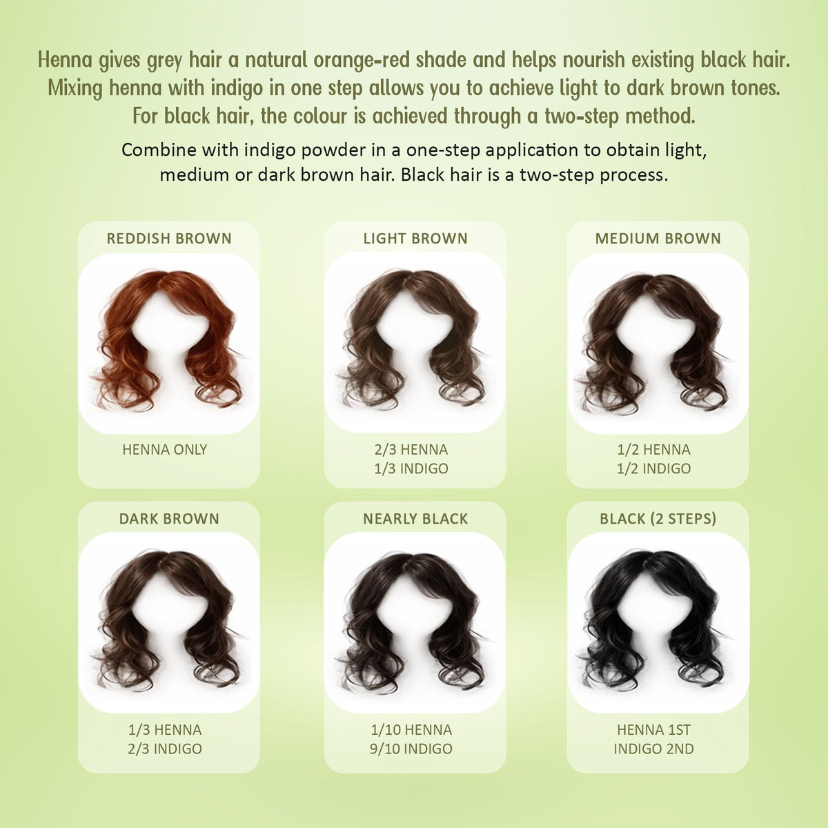 Velleja Herbal Henna Powder for Natural Hair Colour | Enriched with Amla, Bhringraj & Shikakai