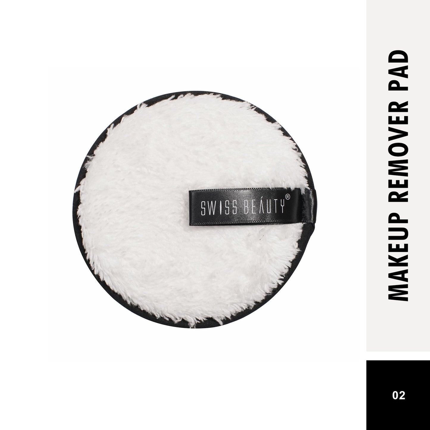 Swiss Beauty Soft & Gentle Cleansing Reusable Makeup Remover Pad - 8904409713207_white