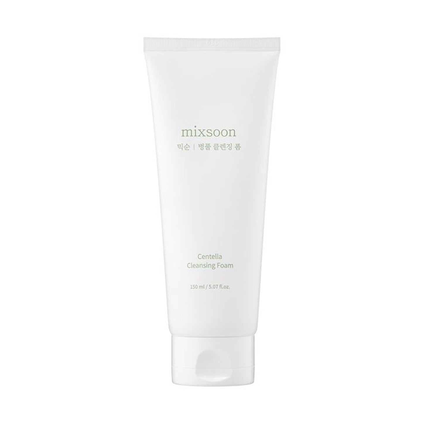 Mixsoon Centella Cleansing Foam, Gentle Face Wash for Redness & Acne-Prone Sensitive Skin