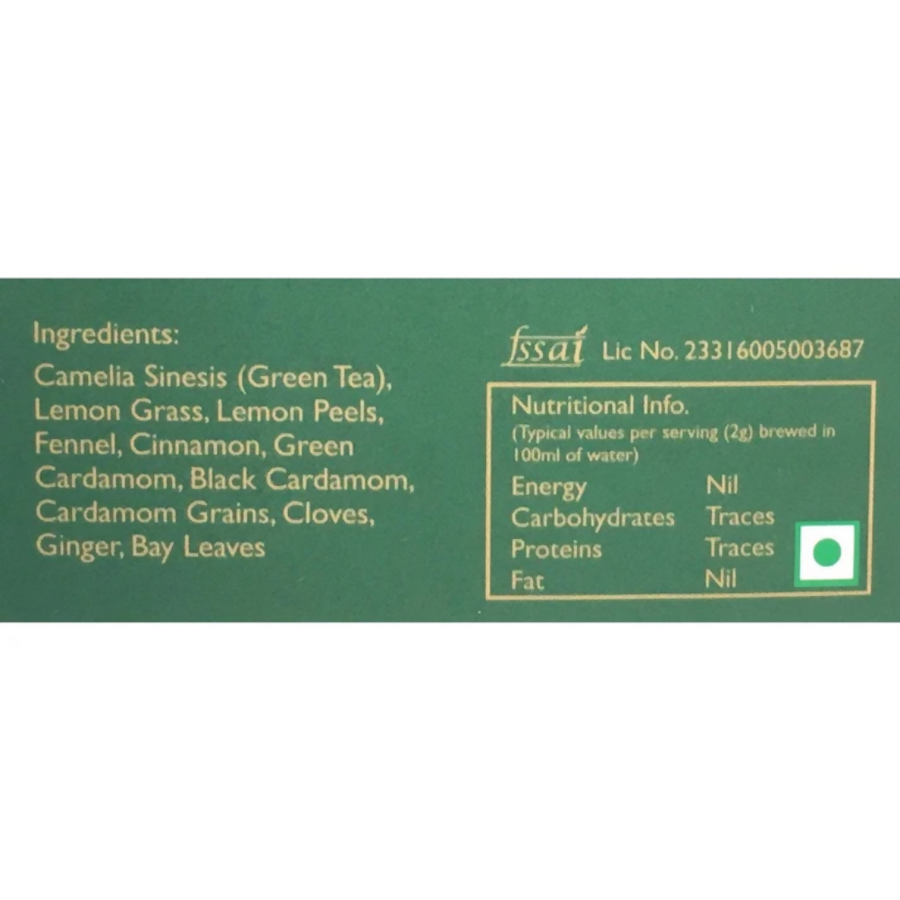 Tassyam Organics Masala Green Tea - Box