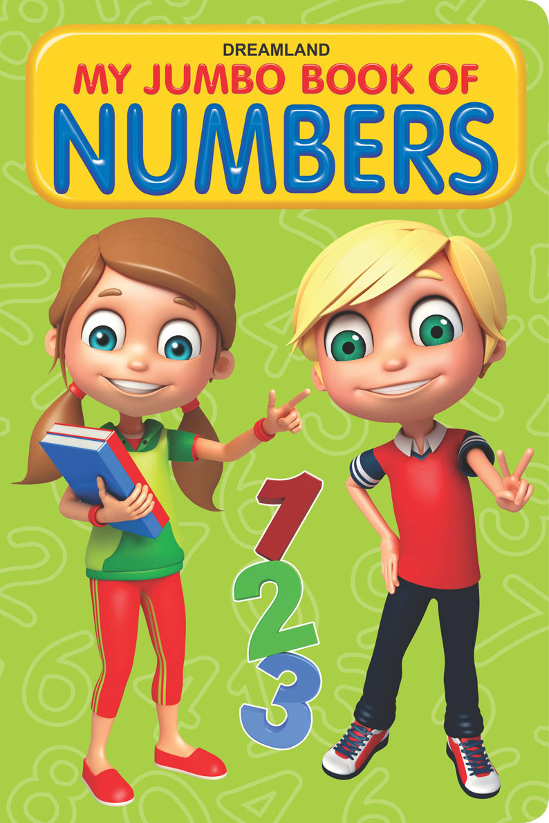 Dreamland My Jumbo Book - NUMBERS