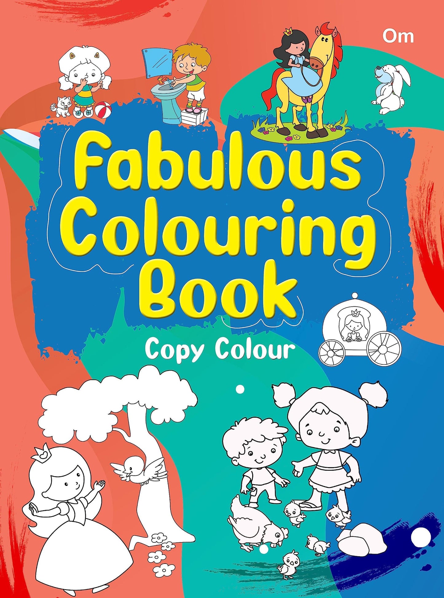 Fabulous Colouring Book - Om Books