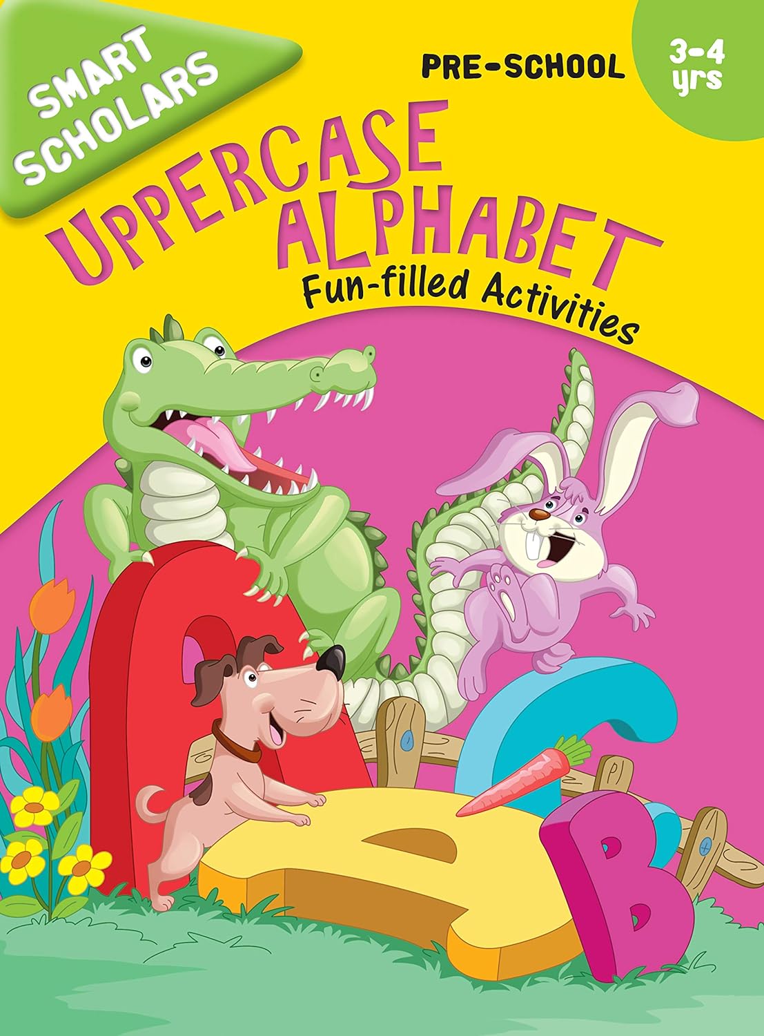 Smart Scholars Pre-School Uppercase Alphabet - Om Books