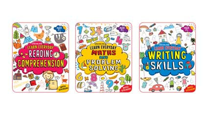 Dreamland Learn Everyday 3 Books Pack for Children Age 7+