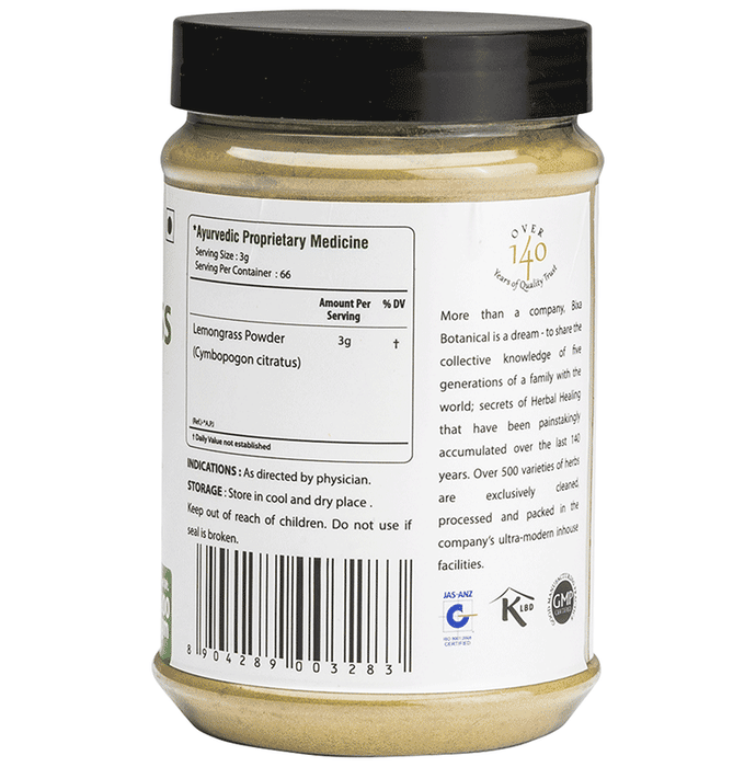Bixa Botanical Lemongrass Powder