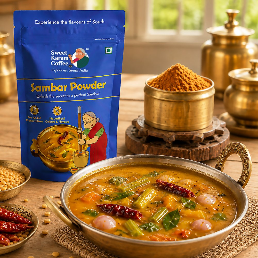 Sweet Karam Coffee Sambar Powder