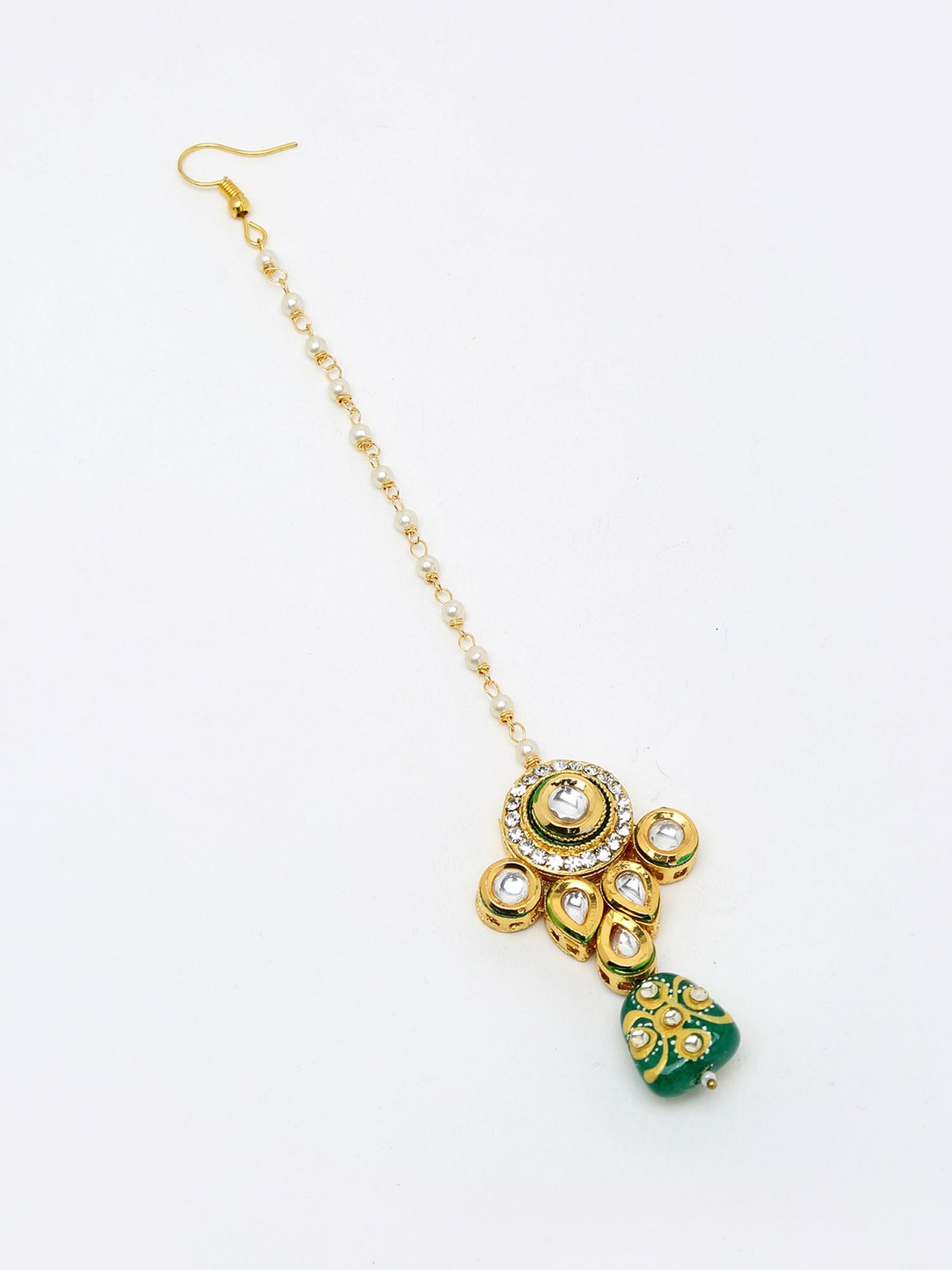 Kundan Maang Tikka - Ruby Raang