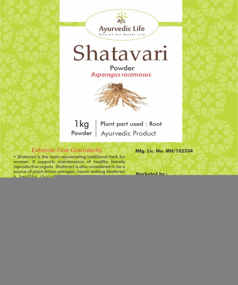 Ayurvedic Life Shatavari powder – Asparagus Racemosa – Women’s Health – 1 kg