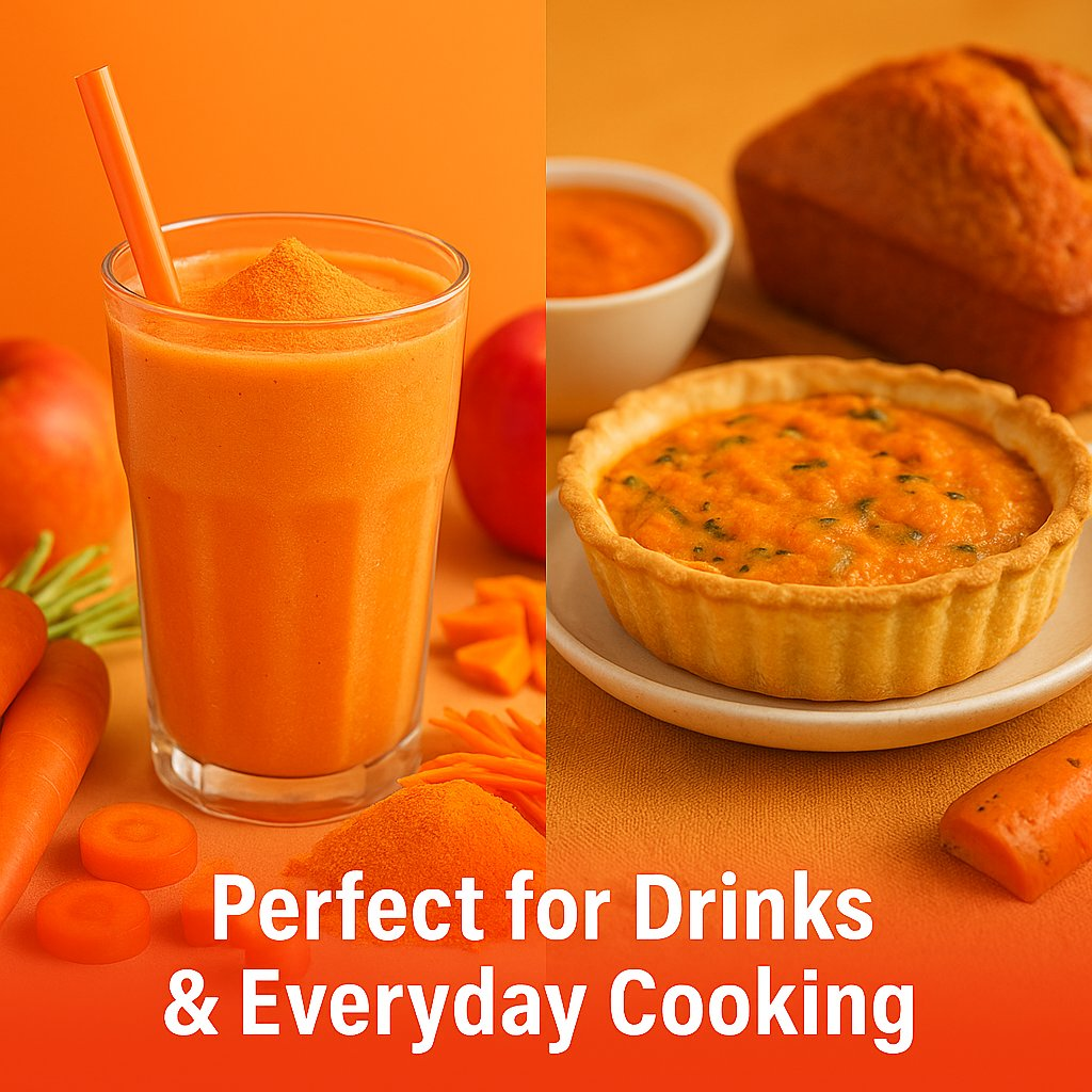 Confect Carrot Fruit Powder