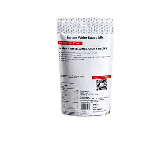 Essential Blends Organic Instant White (Bechamal) Sauce Mix