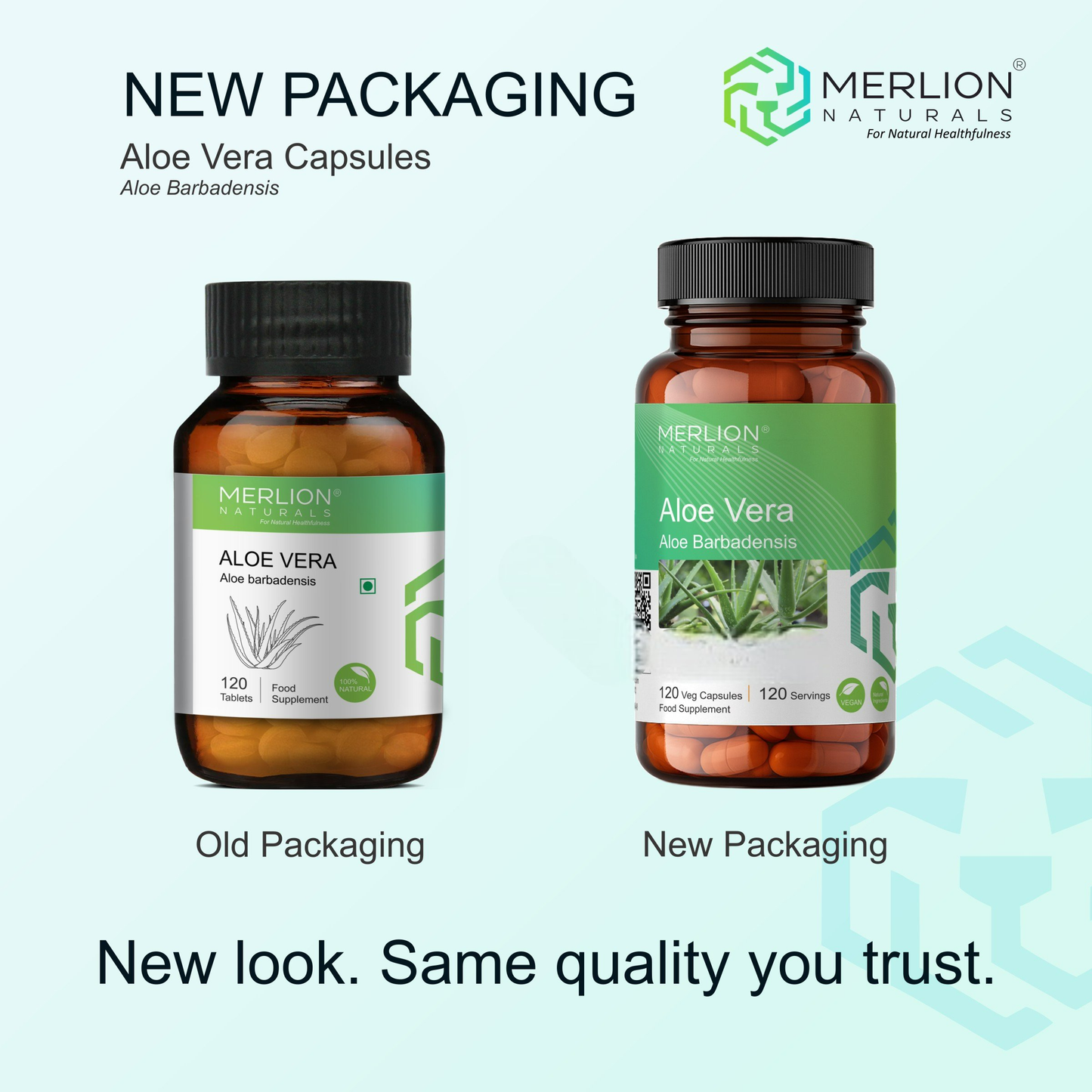 Merlion Naturals Aloe Vera 100mg Capsules