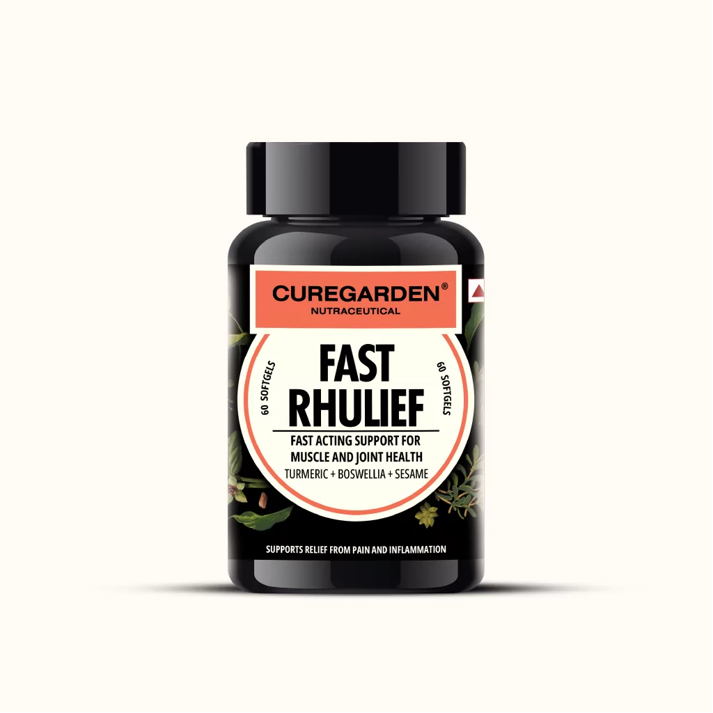 Curegarden Fast Rhulief - 60 Softgels