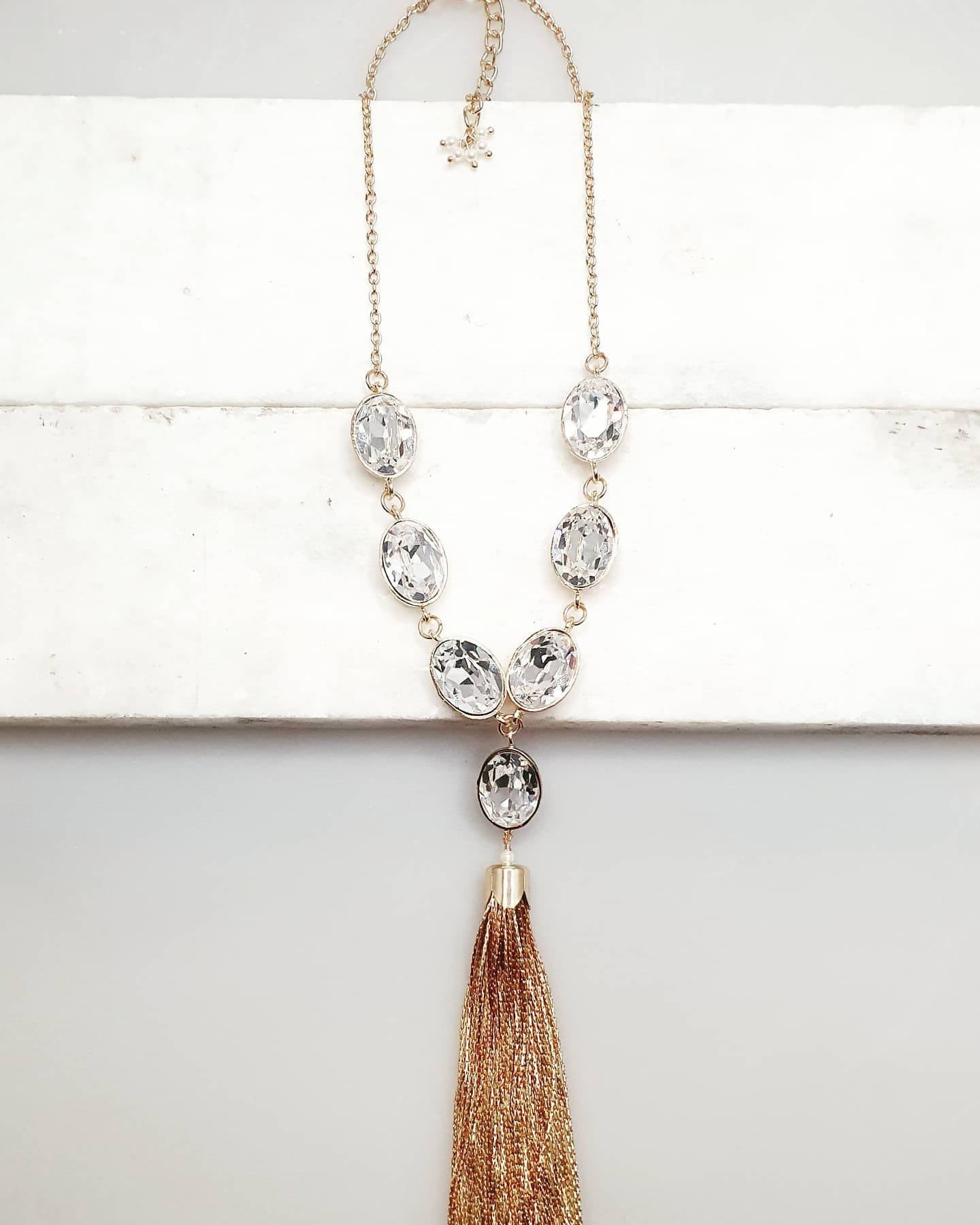 Bling Accessories Swarovski Crystal Party Wear Necklace