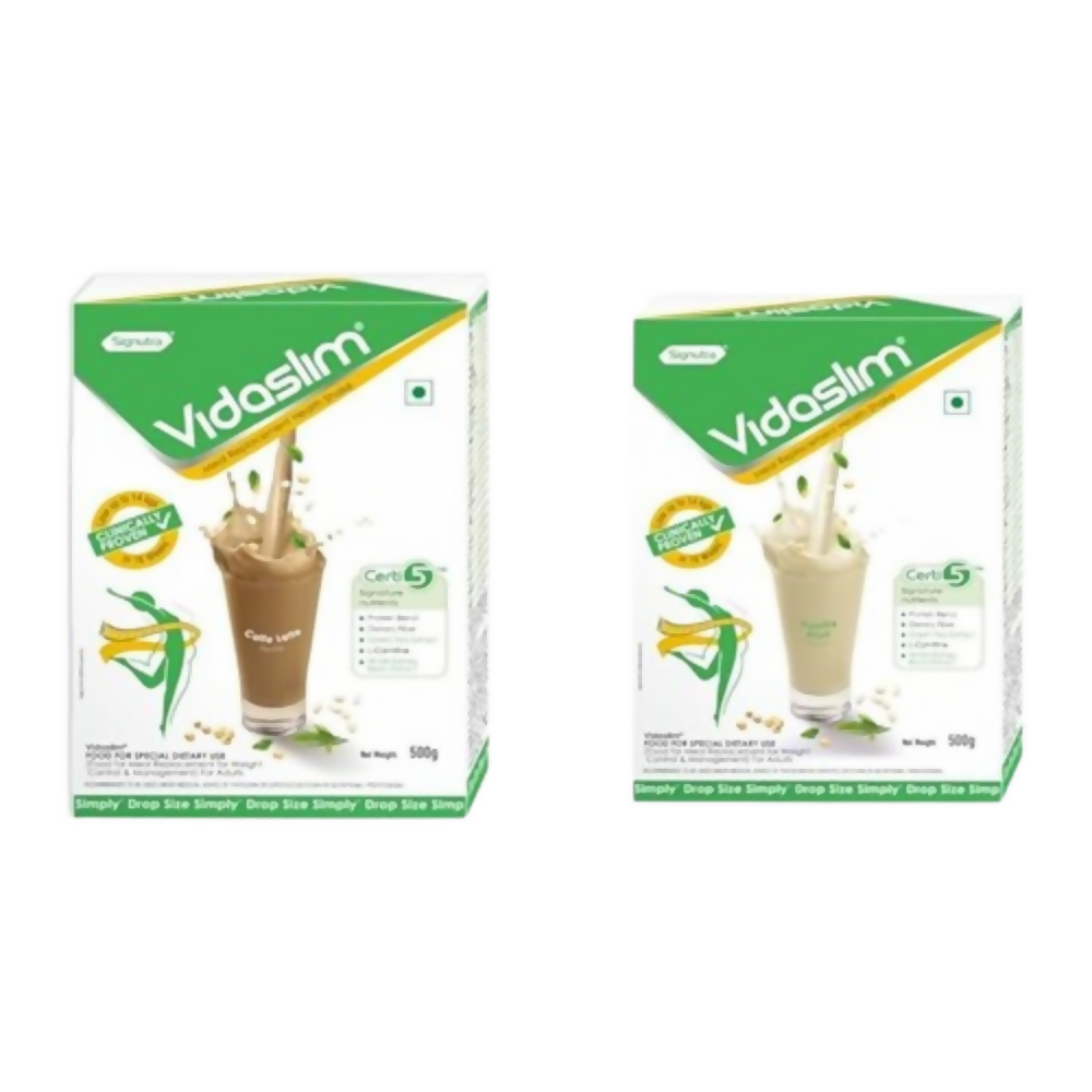 Vidaslim Caffee Latte & Vanilla Elixir