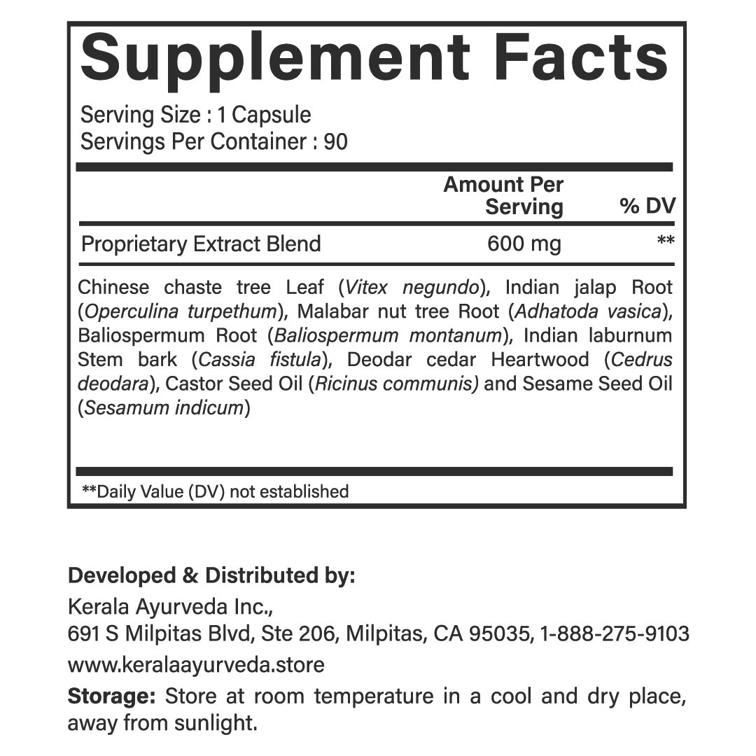 Kerala Ayurveda USA Back Support Capsules