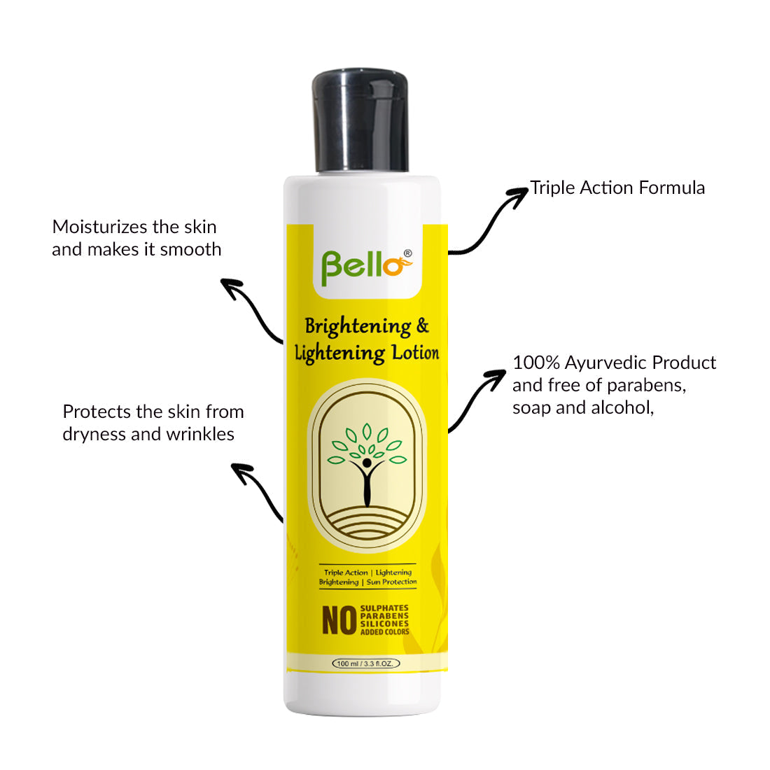 Bello Herbals Brightening & Lightening Lotion