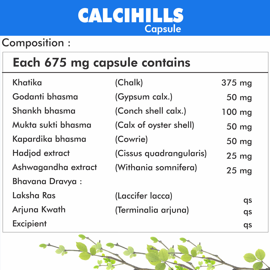Herbal Hills Ayurveda Calcihills Capsules