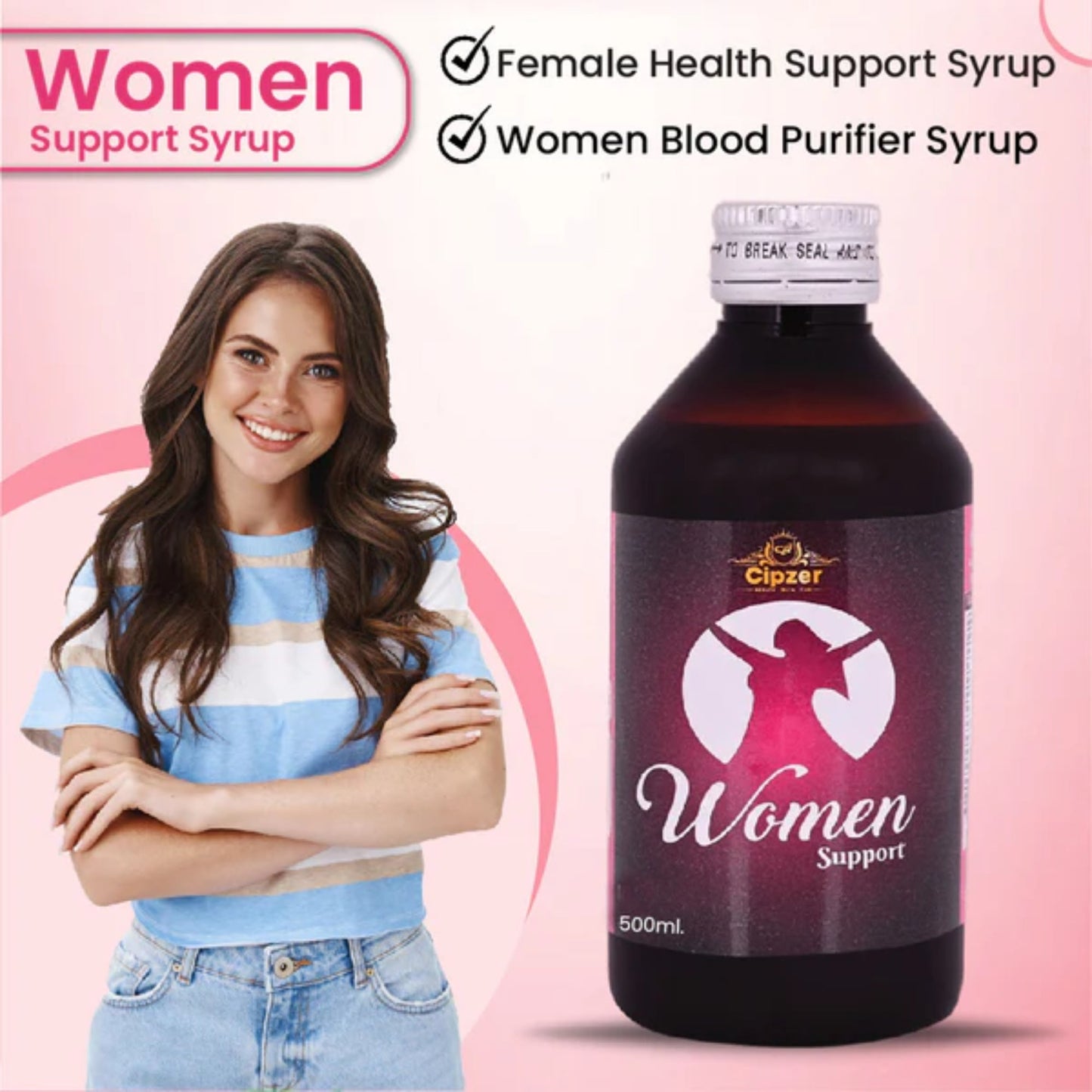 Cipzer Women Support Syrup