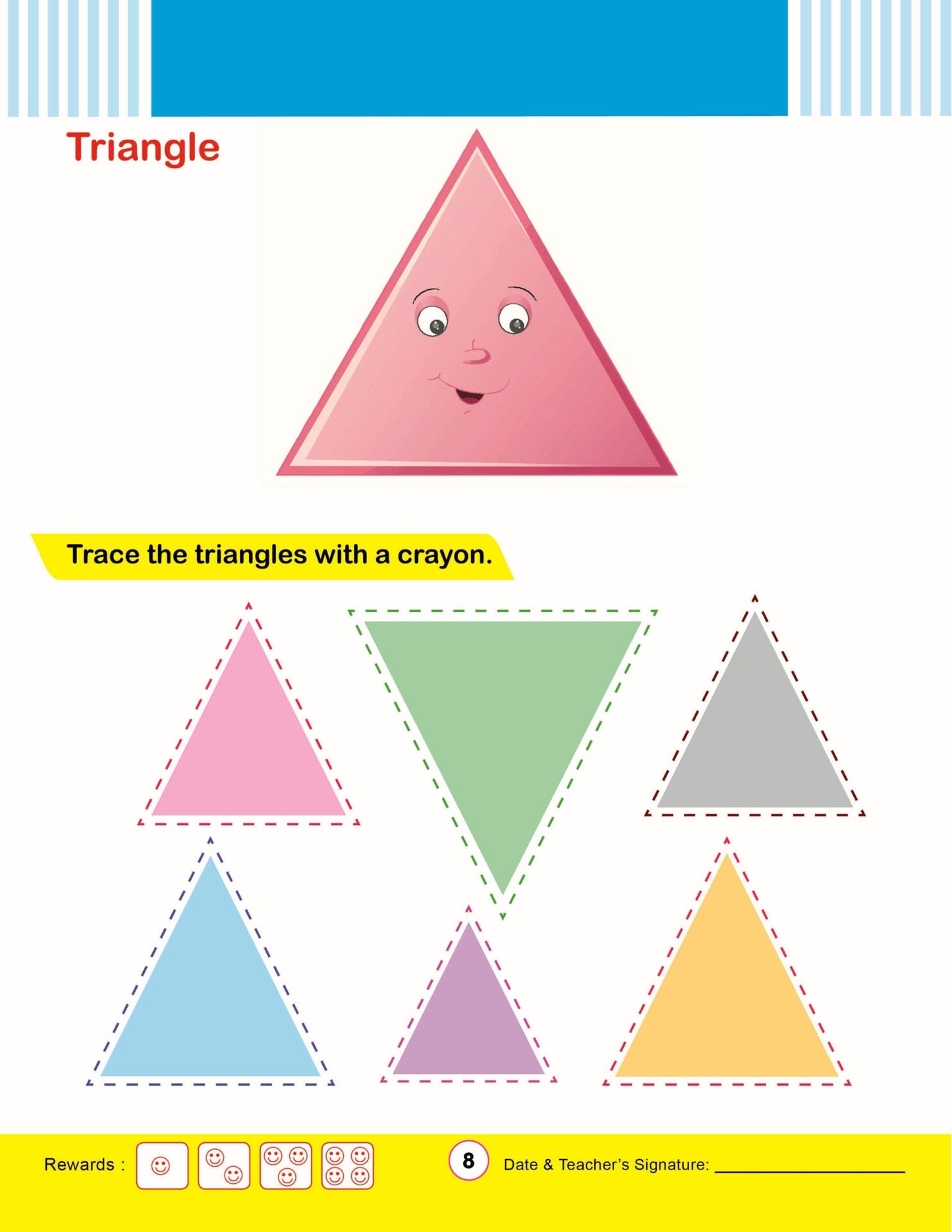 Cardinal Mathematics Primer A|Junior KG|Pattern & Shapes|Number 1-50|Fun Learning Maths Activity Book| Ages 3-6 Years