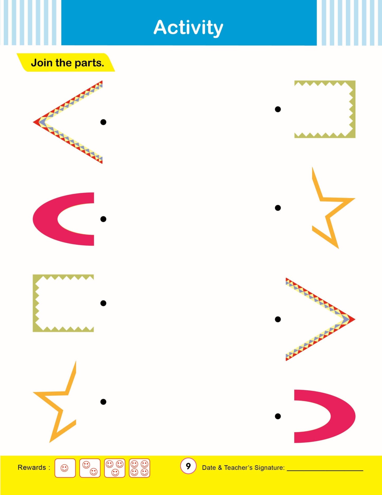 Cardinal Mathematics Primer B|Senior KG|Pattern & Shapes|Number 1-100|Skip Counting|Fun Learning Maths Activity Book| Ages 3-7 Years