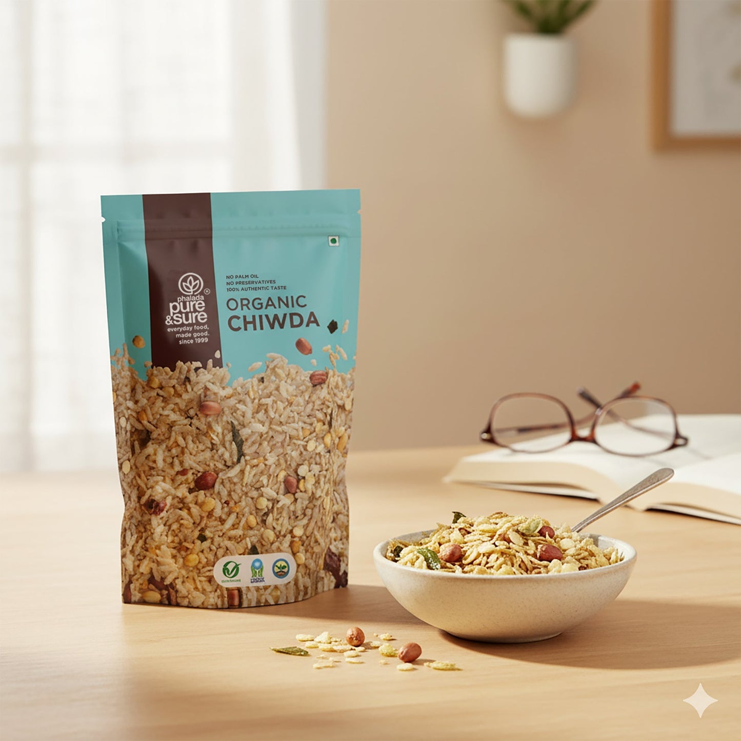 Pure & Sure Organic Chiwda
