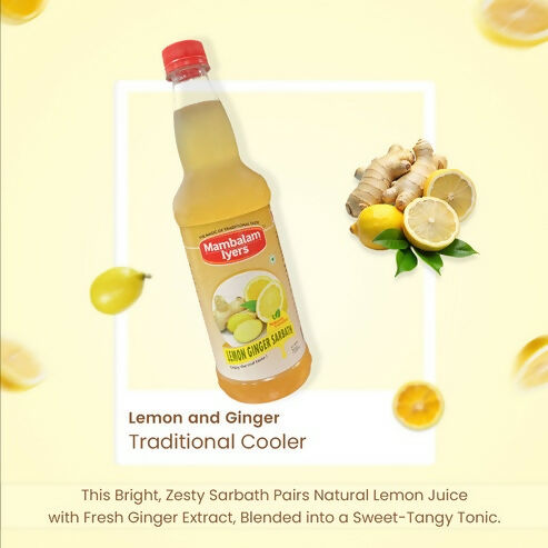 Mambalam Iyers Lemon Ginger Sarbath