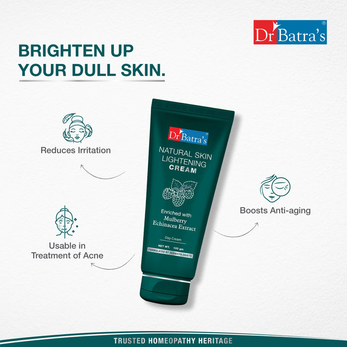 Dr. Batra's Natural Skin Lightening Cream - 100 gms