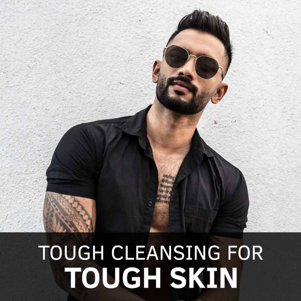 Ustraa Activated Charcoal Face Scrub For Men