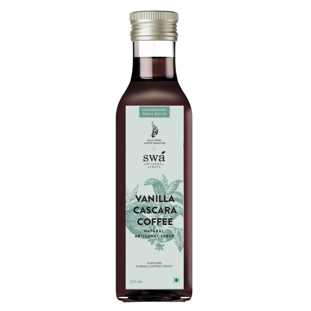 Blue Tokai Cascara, Coffee & Vanilla Natural Artisanal Syrup