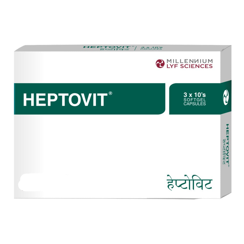 Millennium Herbal Heptovit SGC - 120 Capsules