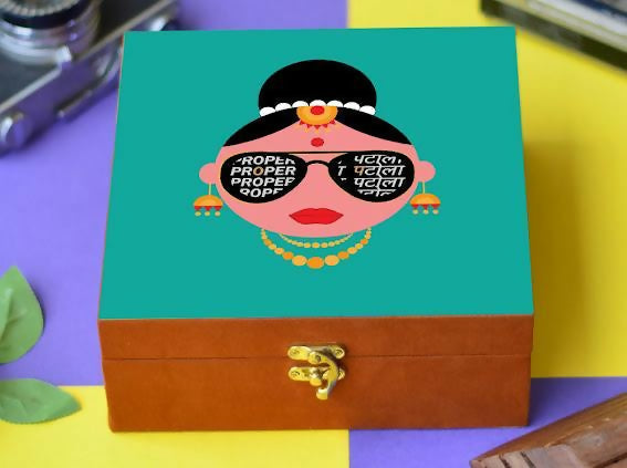 Collectibles India Wood Gift Box