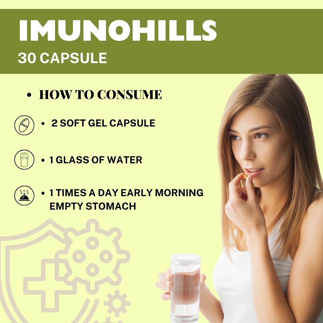 Herbal Hills Ayurveda Imunohills Capsules