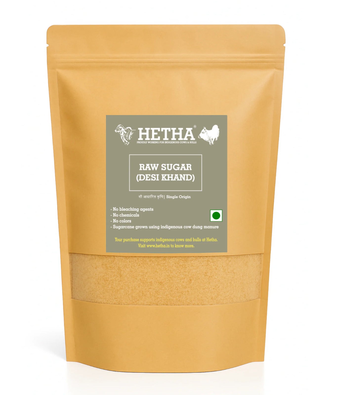 Hetha Natural Raw Sugar (Desi Khand)