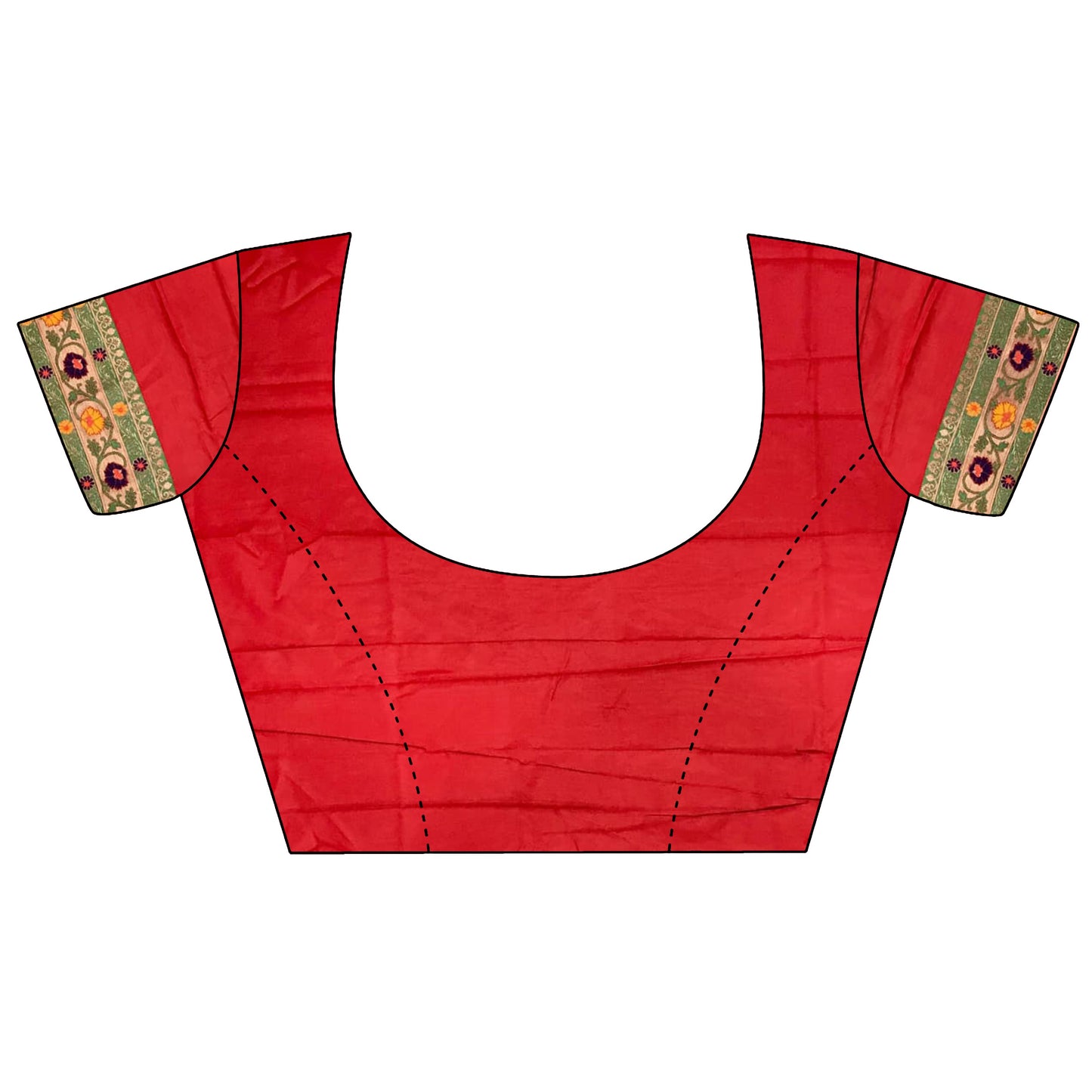 Elora Red Soft Silk Banarasi Zari Woven Saree