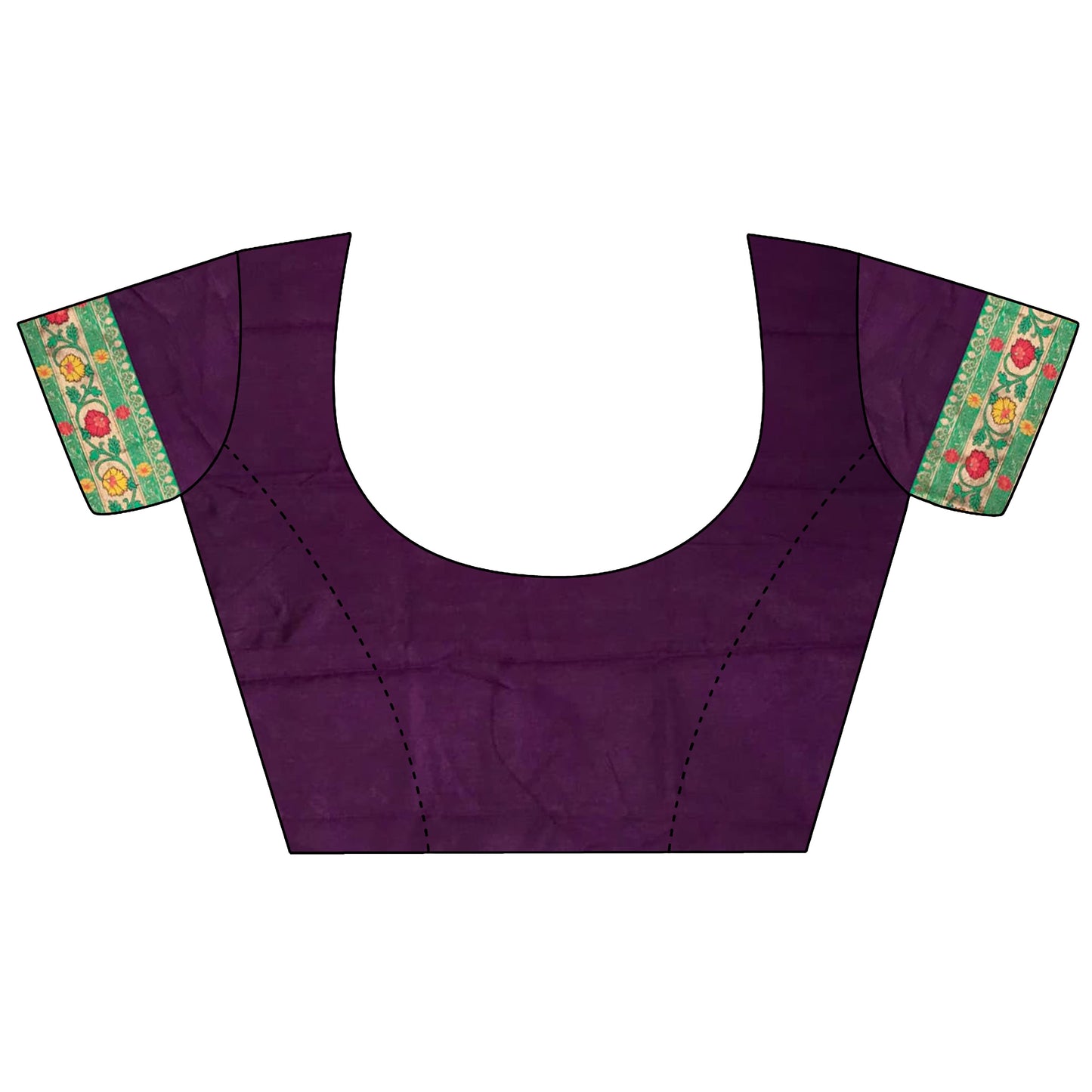 Elora Wine Soft Silk Banarasi Zari Woven Saree