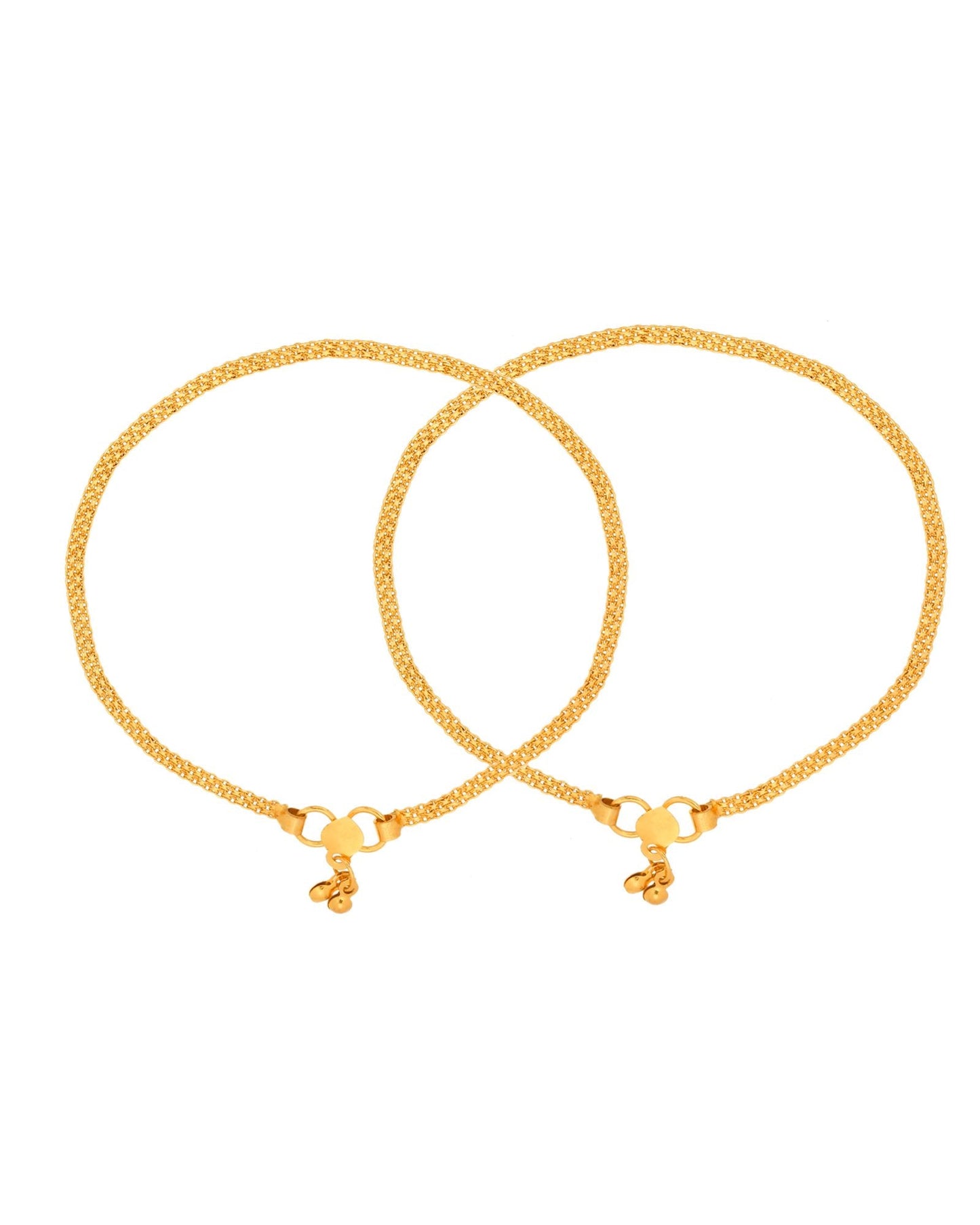 Jewels Nest Golden Whisper Minimal Anklet For Everyday Luxe Styling