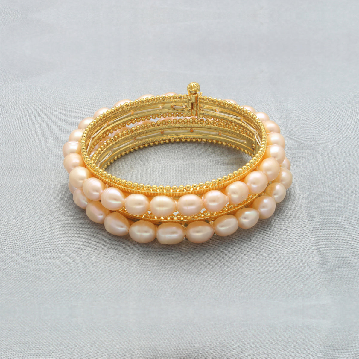 J Pearls Classique Pearl Bangles