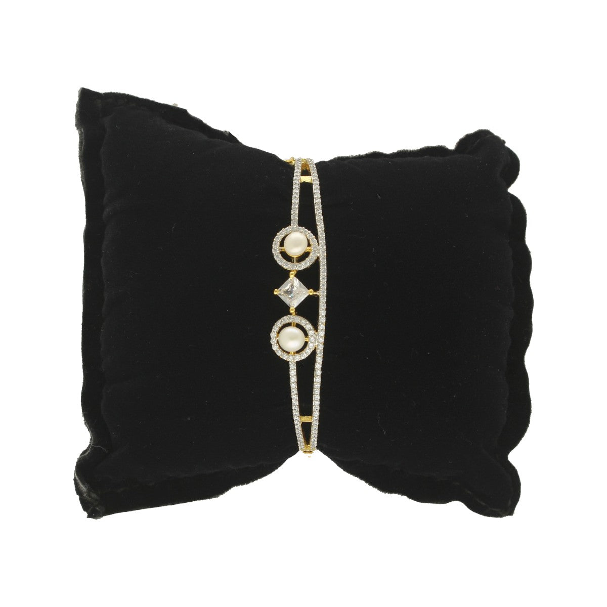 J Pearls Golden Tiara Pearl Bracelet