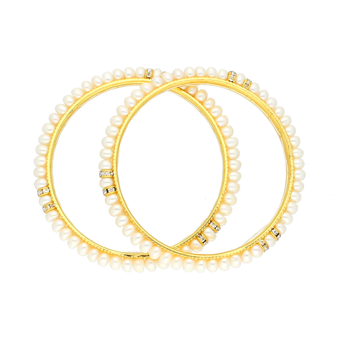 J Pearls Pearls Kangan - Real Pearl Jewelry