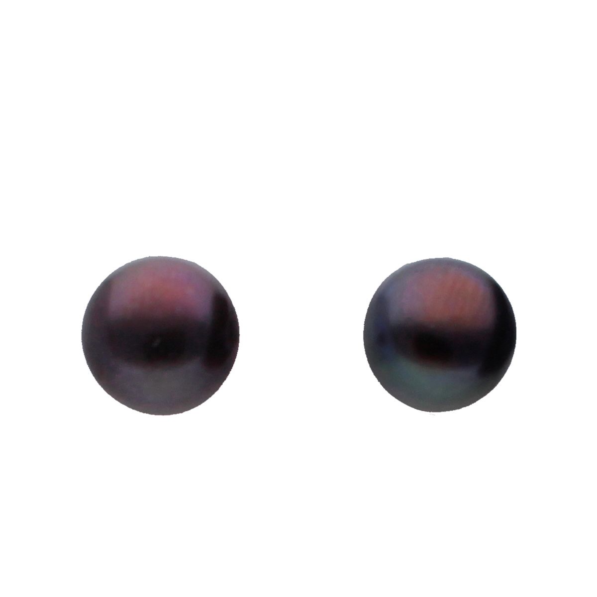 J Pearls 2 Line Black Oval Pearl Set - Real Pearl Jewelry