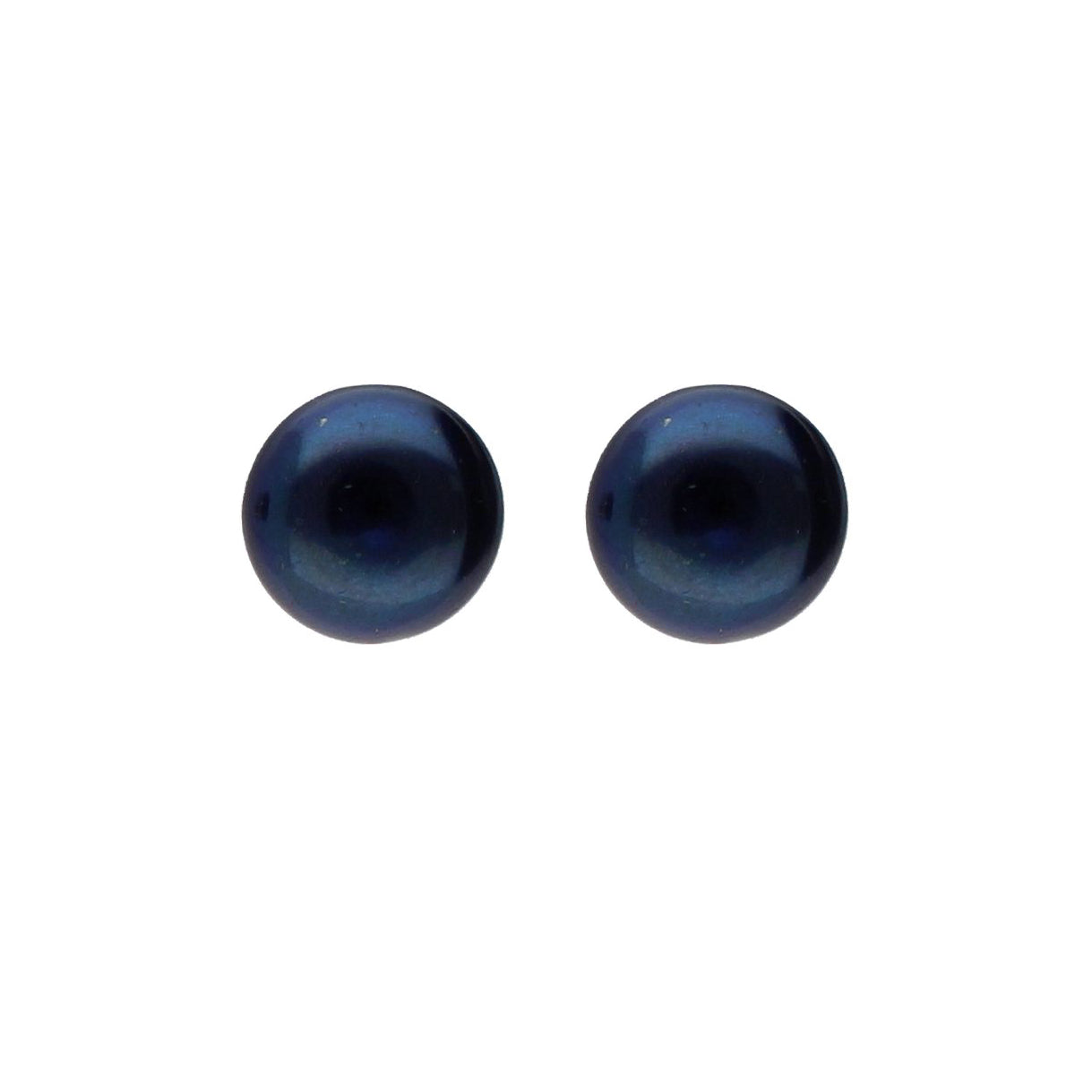 J Pearls 2 Line 5-6Mm Black Round Pearl Set - Real Pearl Jewelry